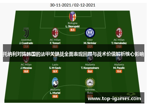 托纳利对阵韩国的法甲关键战全面表现回顾与战术价值解析核心影响 托纳利对阵韩国的法甲关键战全面表现回顾与战术价值解析核心影响
